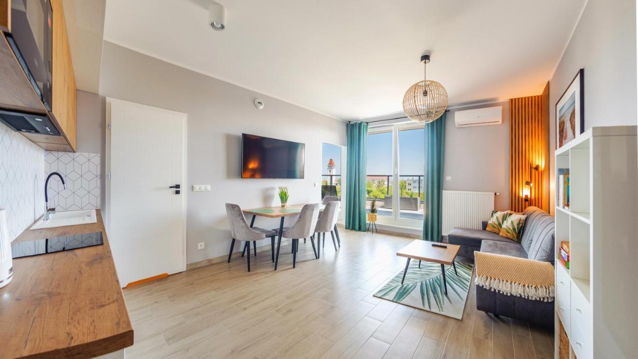 Apartamenty Delux Sun & Snow Nowe Hallerowo Z Przestronnym Tarasem - Blisko Centrum Władysławowo エクステリア 写真